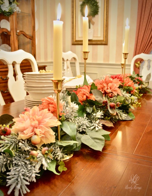 Winter Table Centerpiece